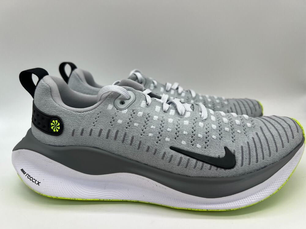 Nike ReactX Infinity Run 4 Wolf Grey Lime Men's Size 8.5 DR2665-002 New